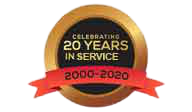 Celebrating 20 years in Service